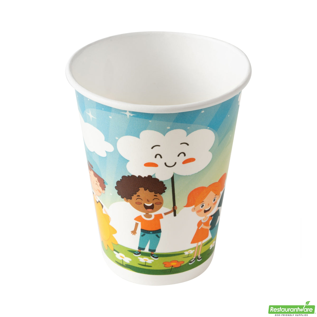Cups, RW Kids 12 Ounce, Paper, 3.25 x 3.25 x 4.25 Inch,1000 - 1 COUNT