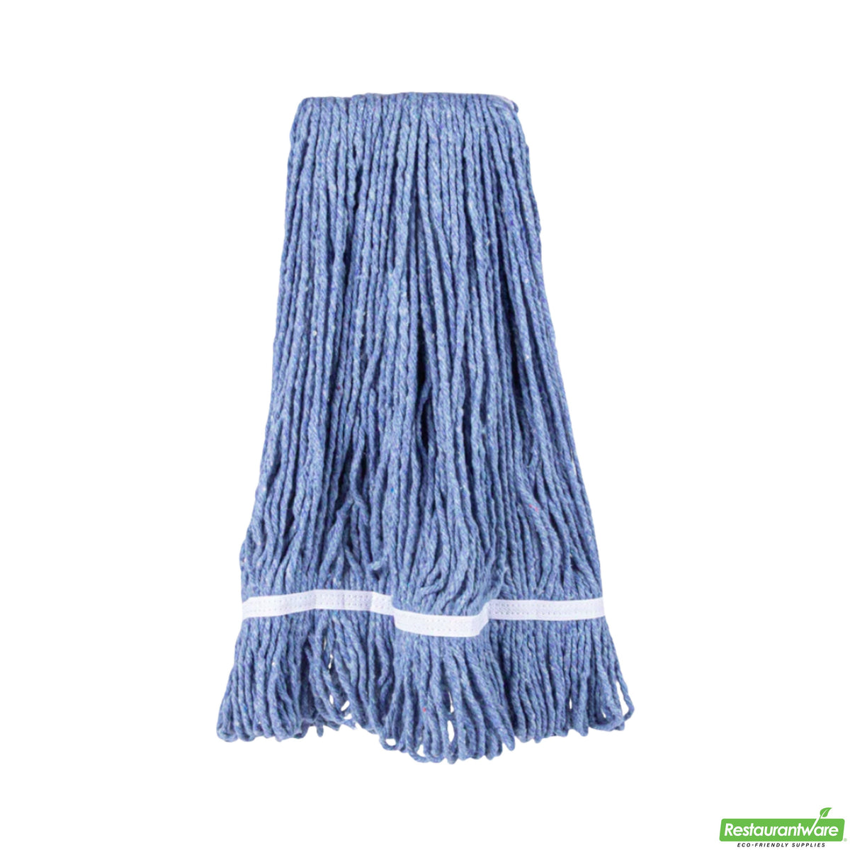 Mop Head, Poly-Cotton Blend Looped End, Blue, 24 Ounce,1 - 1 EACH