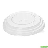 Lids, Dome Bio Salad, Plastic, Clear, for 25 Ounce Bio Salad Containers, 25 Ounce,1 - 200 COUNT