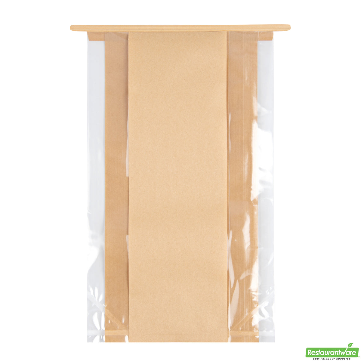 Bags, Tin Tie, 9.75 x 4 x 14.75 Inch, Paper, Kraft,1 - 100 COUNT
