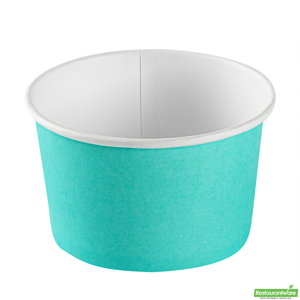 Cups, To-Go, Coppetta 5 Ounce, Paper, Turquoise, 3.25 x 3.25 x 2 Inch,4 - 50 COUNT