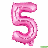 Balloon, Mylar, Balloonify 16 Inch, Number 5, Pink,1 - 1 EACH