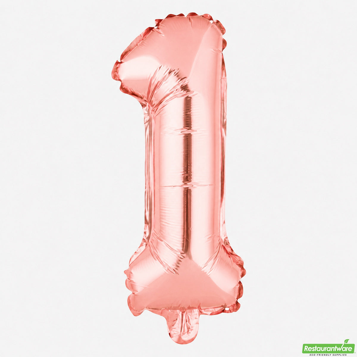 Balloon, Mylar, Balloonify 16 Inch, Number 1, Rose Gold,1 - 1 EACH