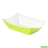 Containers, Food, 3.25 x 2 x 1.5 Inch, Paper, Eco Green, Boat,1 - 400 COUNT