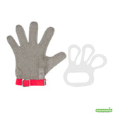 Gloves, Cut-Resistant, Life Protector, Medium, Fiber & Stainless Steel Mesh, Level 9, 9.75 x 4.75 Inch,1 - 1 EACH