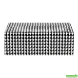 Boxes, Lunch & Chicken, Bio Tek 71 Ounce, Paper, Black Houndstooth, 8.75 x 5 x 3 Inch, with Fast Top,16 - 25 COUNT