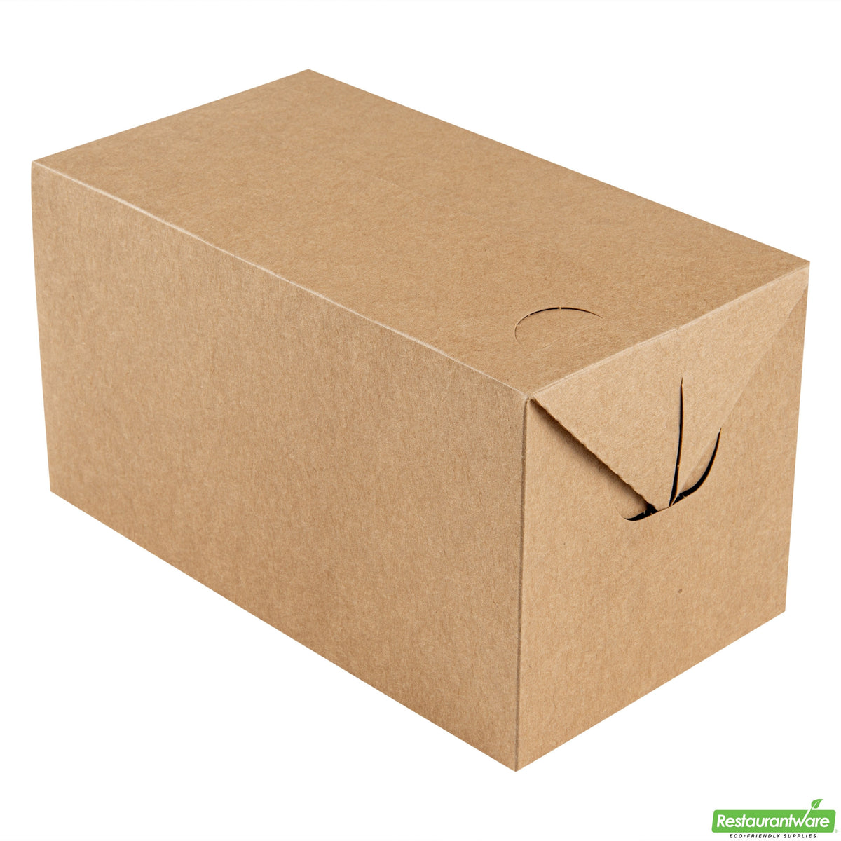 Boxes, Lunch & Chicken, Bio Tek 80 Ounce, Paper, Kraft, 9 x 5 x 5 Inch, with Fast Top,16 - 25 COUNT