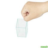 Cups, Dessert, 3 Ounce, Plastic, Sea Green, Square Incline, Heavyweight, 3 Ounce,1 - 100 COUNT