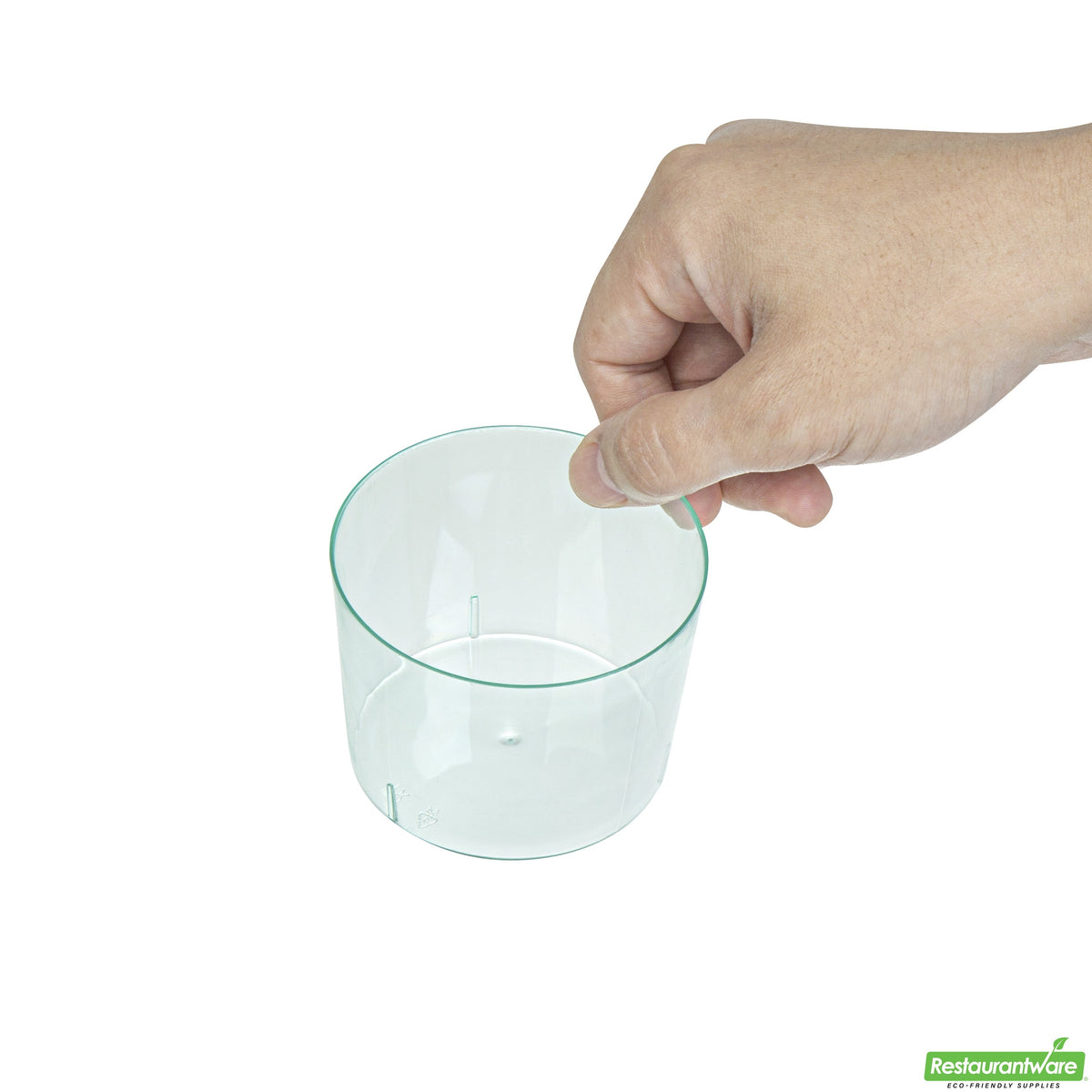 Cups, Cylindro, 6 Ounce, Plastic, Sea Green, 6 Ounce,1 - 100 COUNT