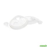 Lids, Low Dome, Pop Lock, Plastic, Clear, Polypropylene, for 8/12/16/20 Ounce Cups, Recyclable,1 - 100 COUNT