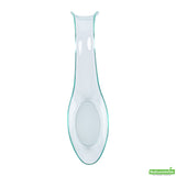 Spoons, Appetizer, 5 Inch, Plastic, Sea Green, Heavyweight, 5 Linear Inch,1 - 100 COUNT