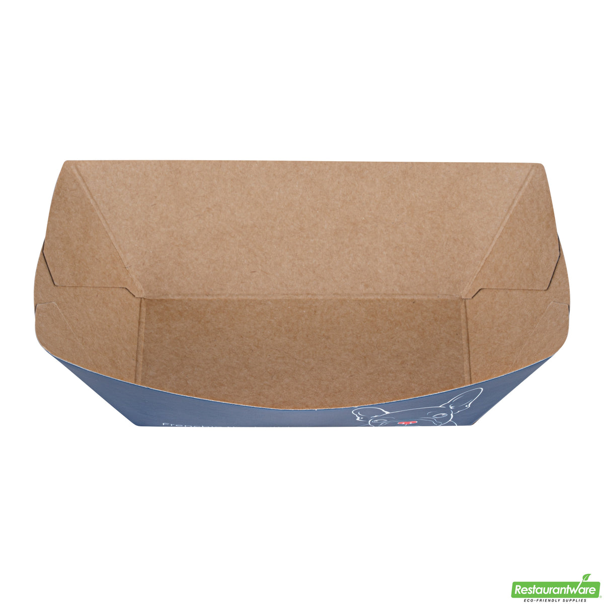 Boats, Bio Tek 3.25 x 2 x 1.50 Inch, Paper, Frenchie, 6 Ounce, #40,8 - 50 COUNT