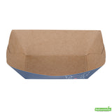 Boats, Bio Tek 3.25 x 2 x 1.50 Inch, Paper, Frenchie, 6 Ounce, #40,8 - 50 COUNT