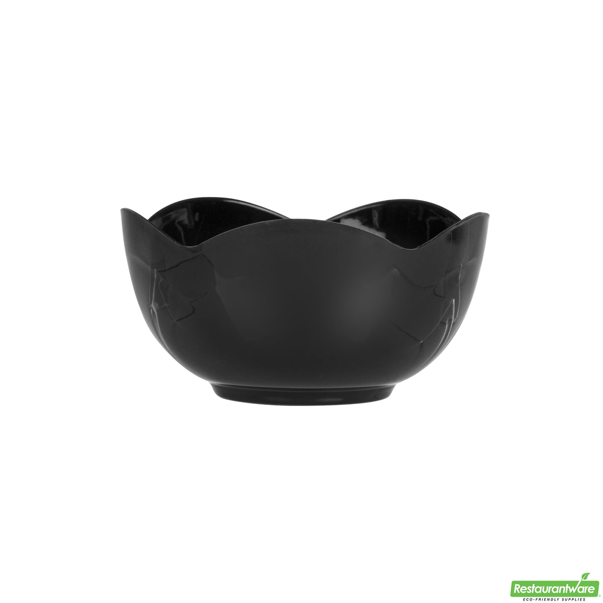 Cups, Le Fleur Dessert, 2 Ounce, Plastic, Black, Petal, Heavyweight, 2 Ounce,1 - 100 COUNT