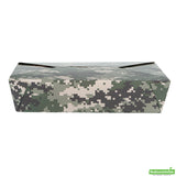 Containers, Take-Out, Bio Tek 49 Ounce, Paper, Camouflage, 8.50 x 6.25 x 2 Inch, Rectangular, #2,4 - 50 COUNT