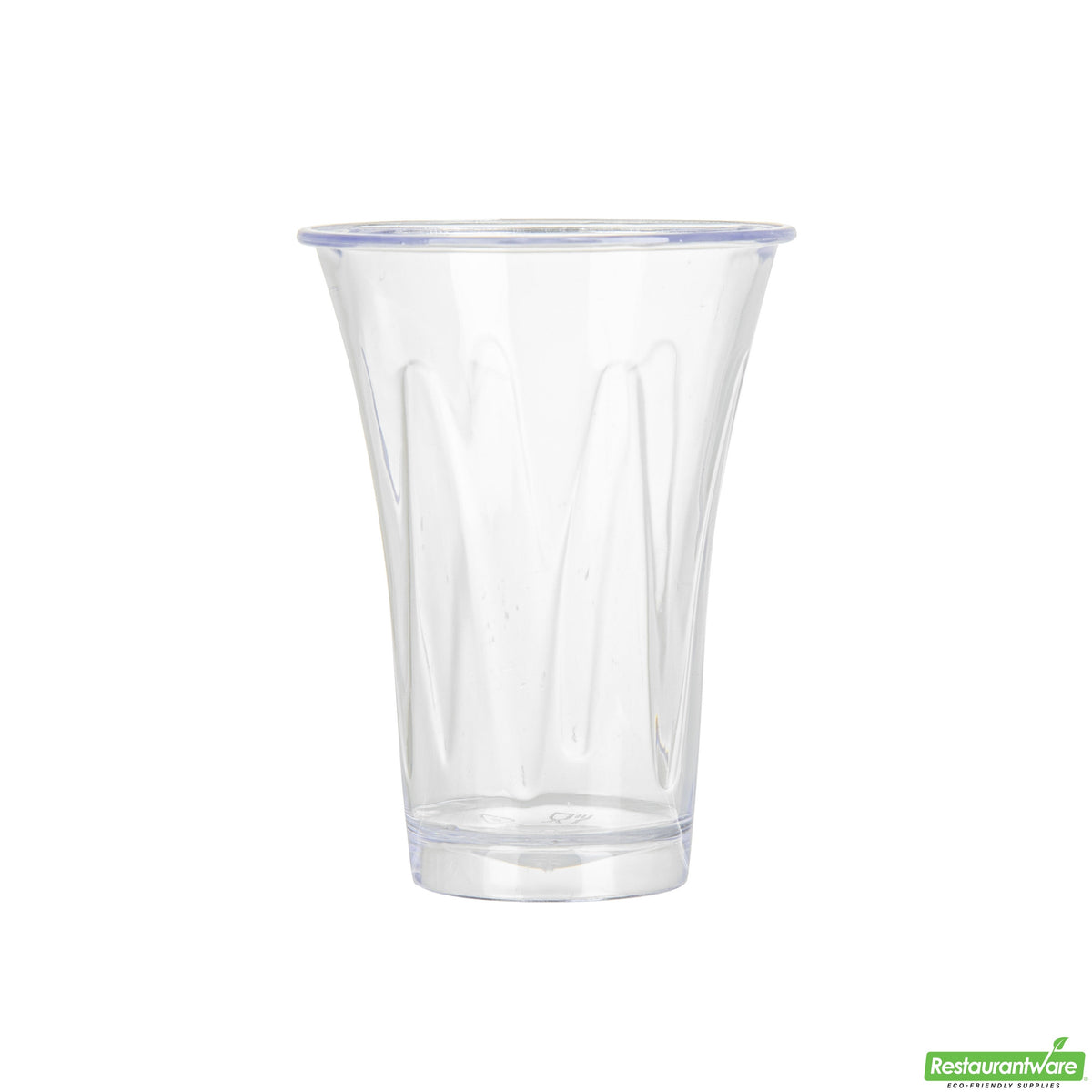 Cups, Dessert, 2 Ounce, Plastic, Clear, Trumpet, 2 Ounce,1 - 100 COUNT