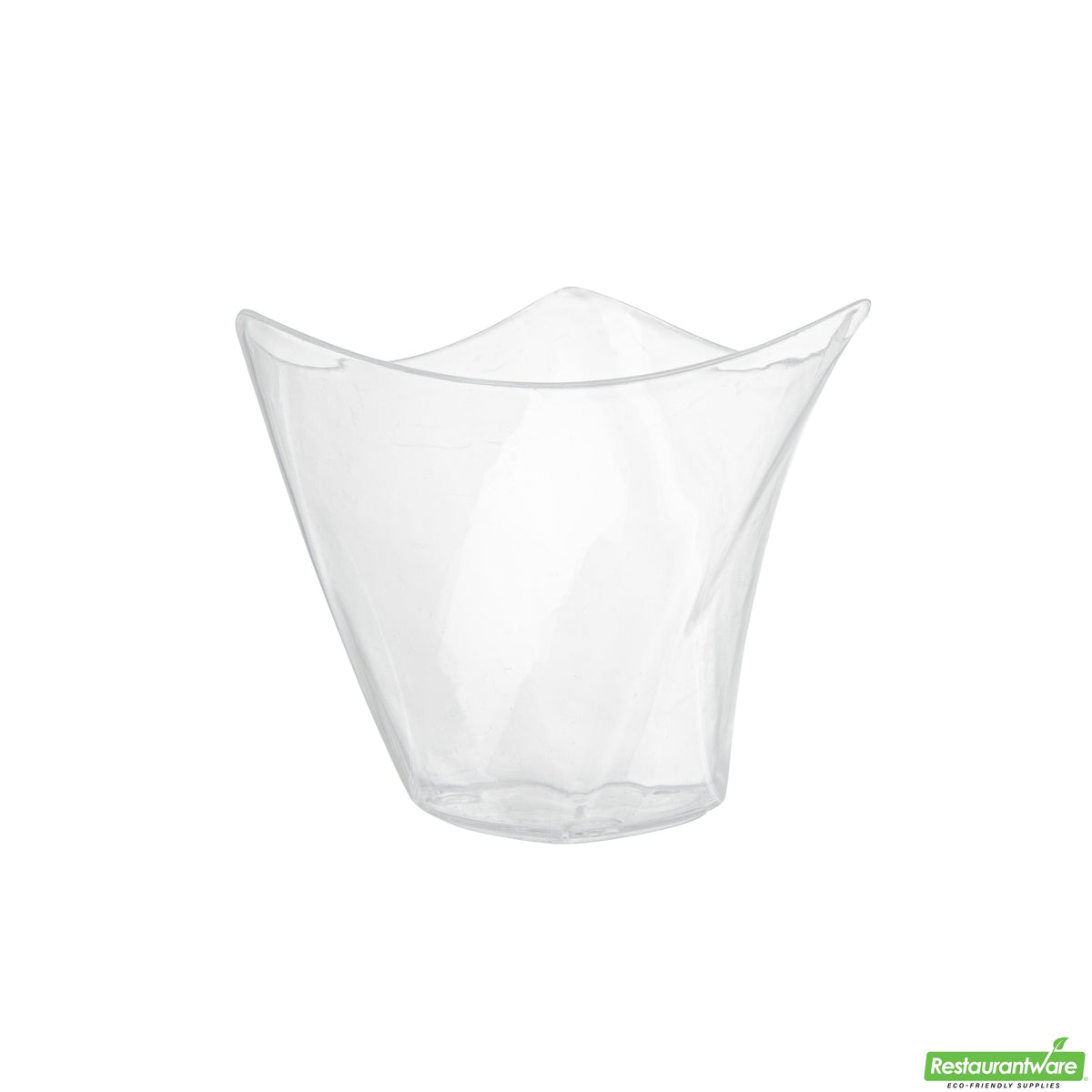Cups, Crescendo Desert, 4 Ounce, Plastic, Clear,1 - 100 COUNT