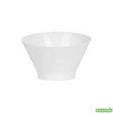 Bowls, 5 Ounce, Plastic, White, Round Incline,1 - 100 COUNT
