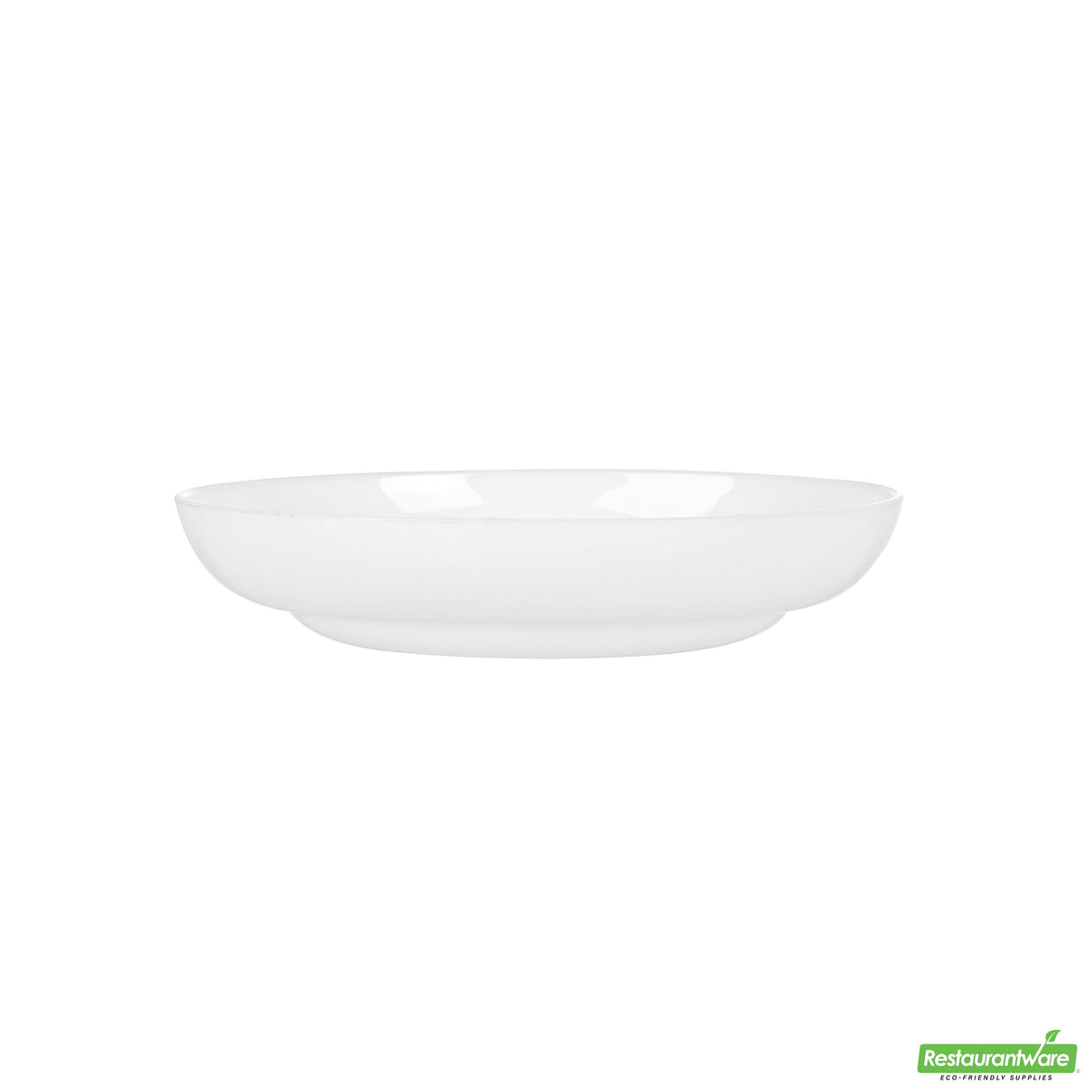 Plates, Rotondo Appetizer, 3.25 Inch, Plastic, White, Round, Heavyweight, 3.25 Linear Inch,1 - 100 COUNT