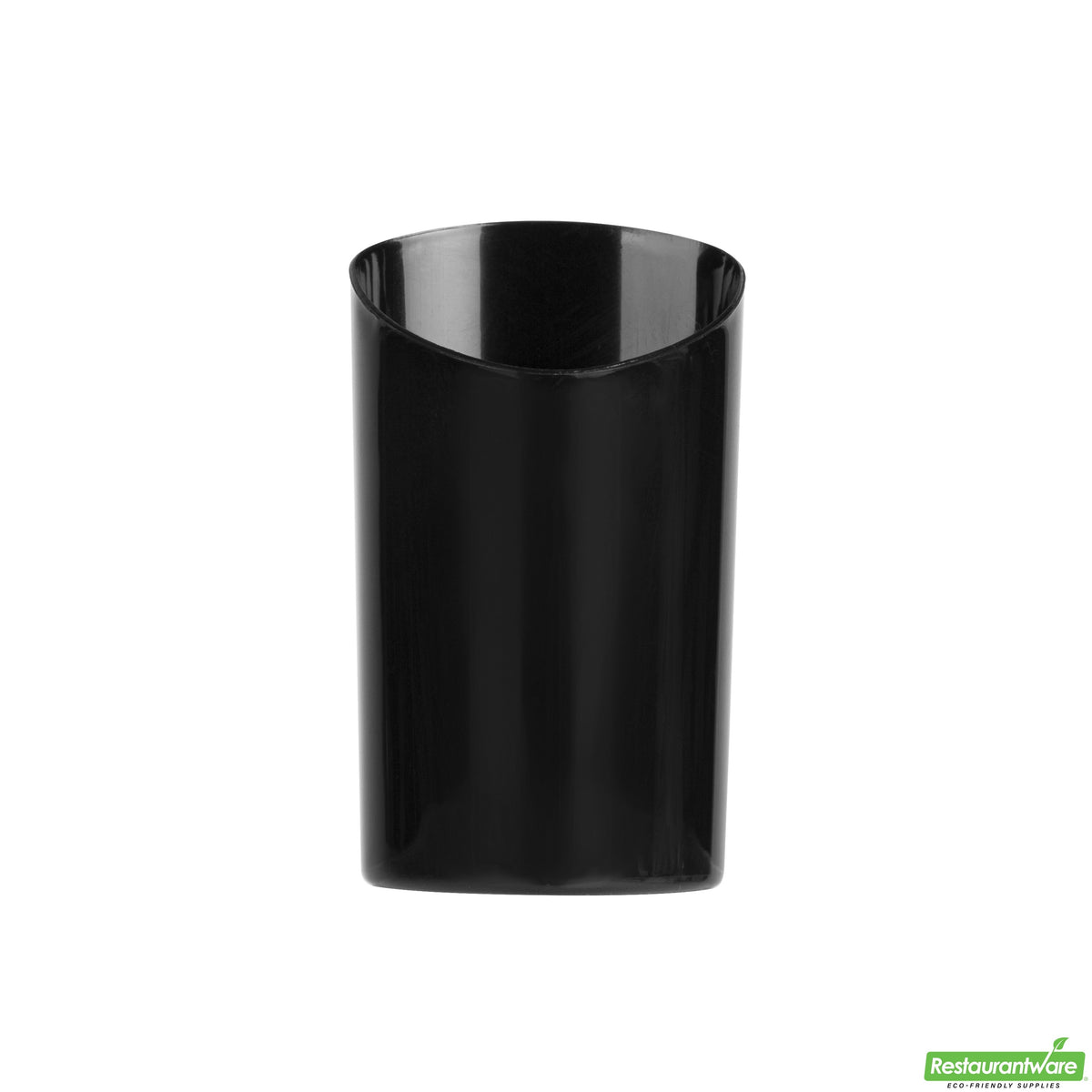 Glasses, Shot, 3 Ounce, Plastic, Black Triangolo Design, Soft Triangle, Heavyweight, 3 Ounce,1 - 100 COUNT