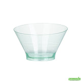 Bowls, 6.5 Ounce, Plastic, Seagreen, Round Incline, Heavyweight, 6.5 Ounce,1 - 100 COUNT
