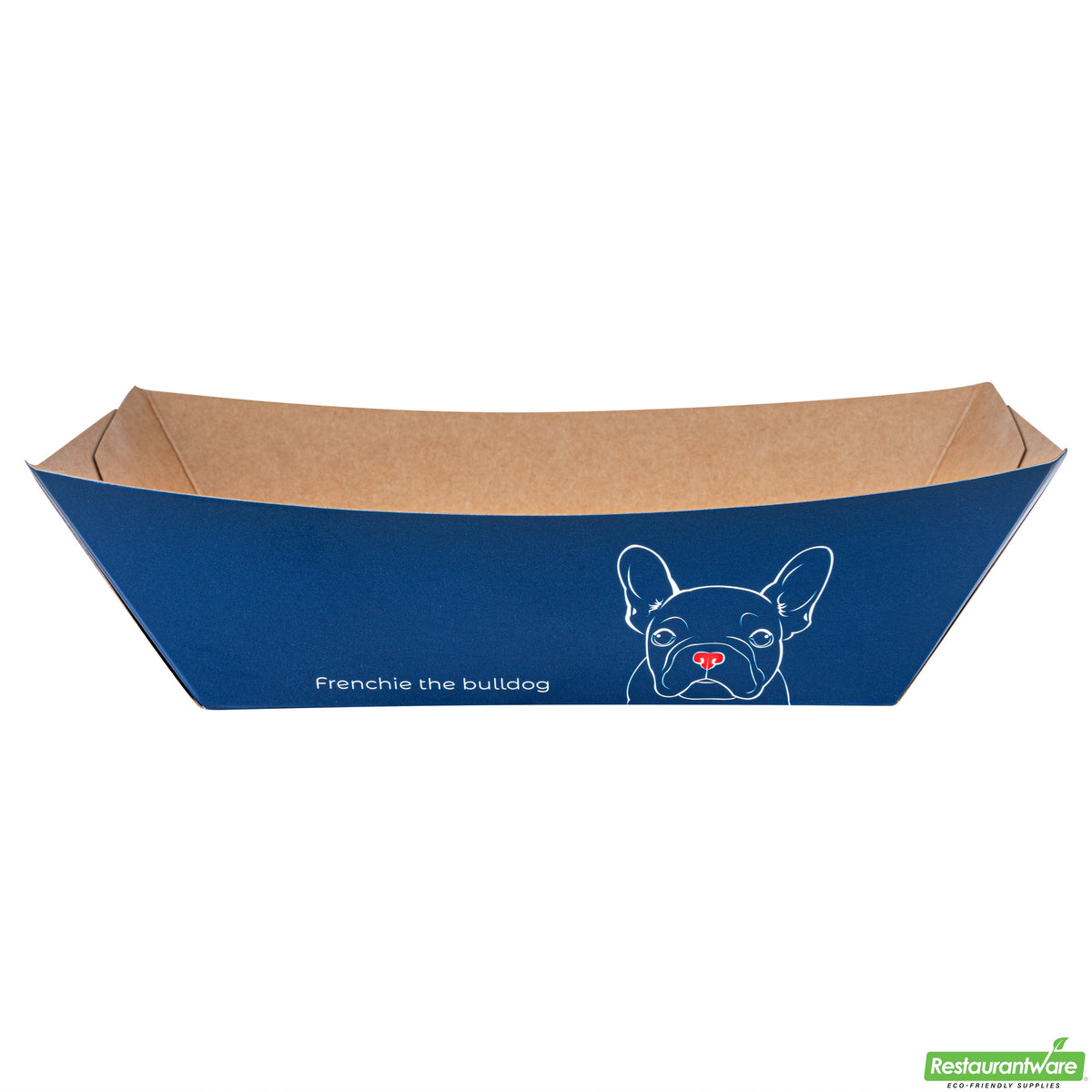 Boats, Bio Tek 4.25 x 2.75 x 1.50 Inch, Paper, Frenchie, 0.50 Pound, #50,8 - 50 COUNT