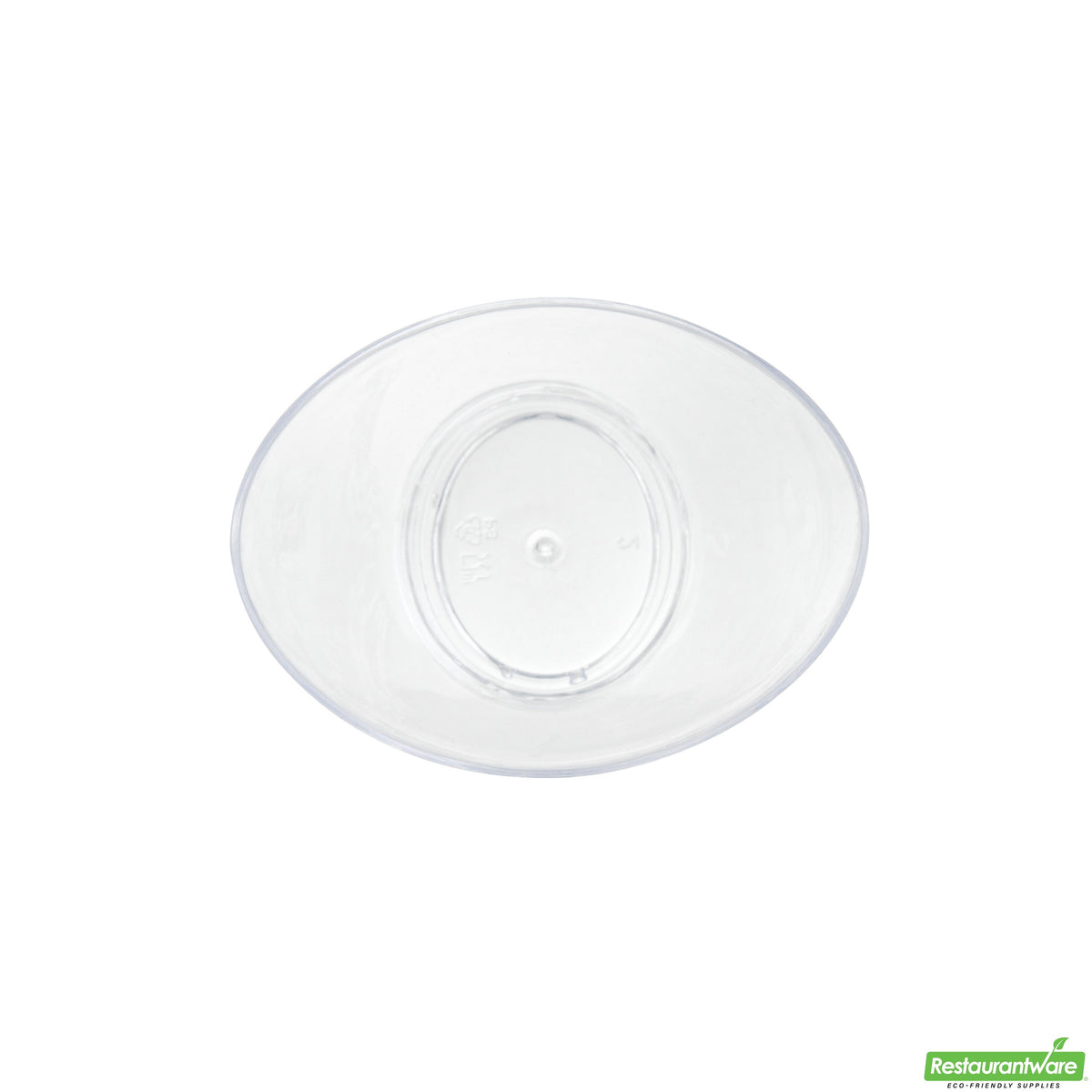 Cups, Mini Dessert, 3 Ounce, Plastic, Clear, Mezzaluna,1 - 100 COUNT