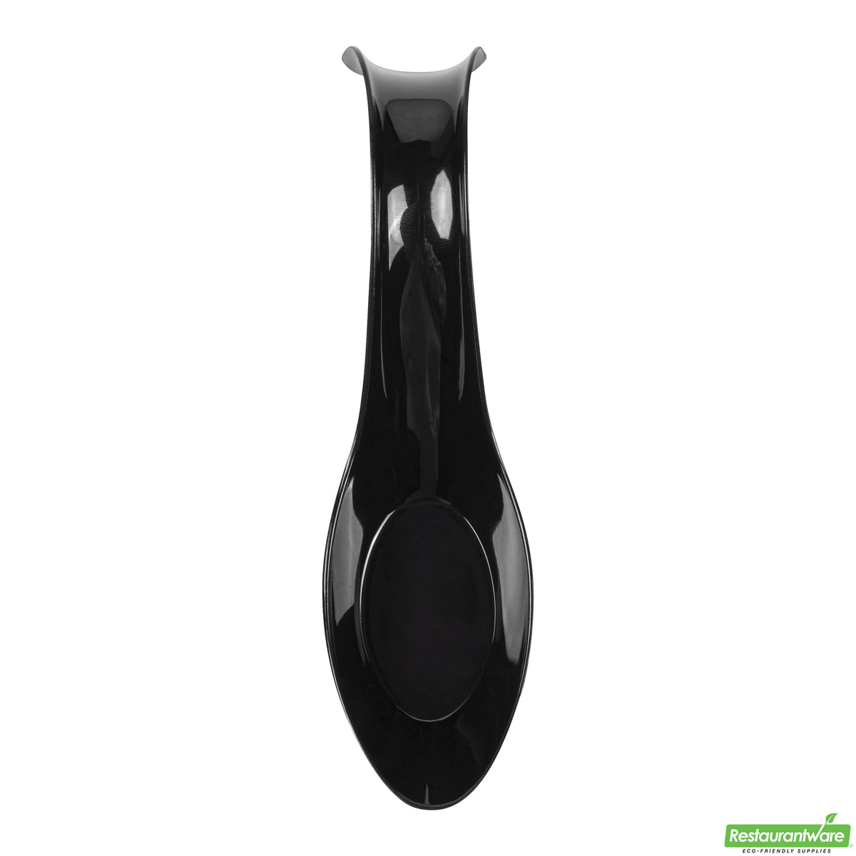 Spoons, Appetizer, 5 Inch, Plastic, Black Stiletto Design, Heavyweight, 5 Linear Inch,1 - 100 COUNT