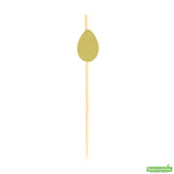 Skewers, 3.5 Inch, Bamboo, Green Avocado,1000 - 1 COUNT
