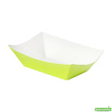 Containers, Food, 3.25 x 2 x 1.5 Inch, Paper, Eco Green, Boat,1 - 400 COUNT