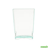 Cups, Quadrato Dessert, 4 Ounce, Plastic, Sea Green, Tall, Heavyweight, 4 Linear Inch,1 - 100 COUNT