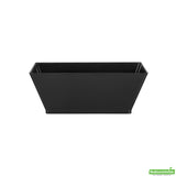 Bowls, 4.3 x 4.3 x 1.6 Inch, Plastic, Black, Square, Heavyweight, 4.3 Linear Inch,1 - 100 COUNT
