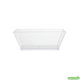 Bowls, 4.3 x 4.3 x 1.6 Inch, Plastic, Clear, Square, Heavyweight, 4.3 Linear Inch,1 - 100 COUNT