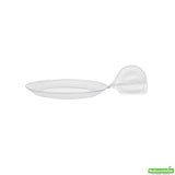 Plates, Tasting, Plastic, Clear Fish Design, Heavyweight,1 - 100 COUNT