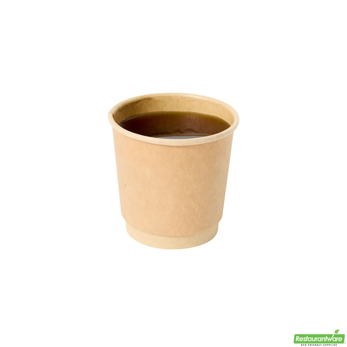 Cups, Hot, 4 Ounce, Paper, Kraft, Double Wall, 4 Ounce,1 - 500 COUNT