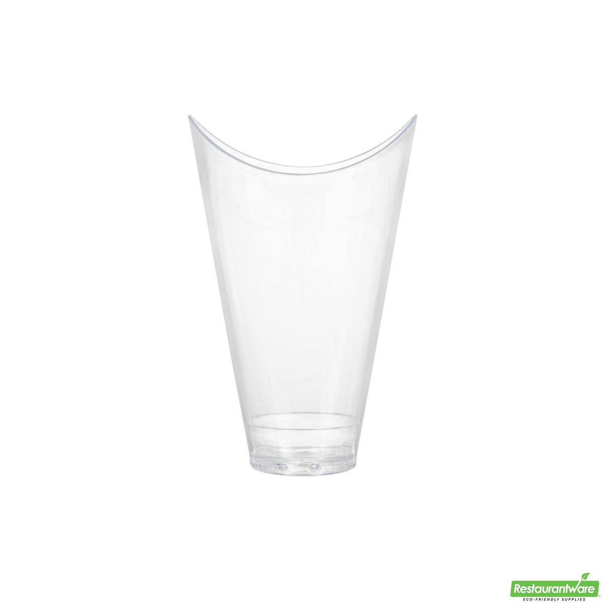 Cups, Mini Dessert, 3 Ounce, Plastic, Clear, Mezzaluna,1 - 100 COUNT