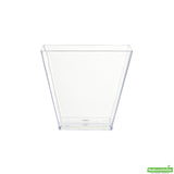 Cups, Kova Dessert, 2 Ounce, Plastic, Clear, Square, Heavyweight, 2 Ounce,1 - 300 COUNT