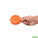 Lids, Sip-Thru, Plastic, Tangerine Orange, for 8/12/16/20 Ounce Cups,1 - 500 COUNT