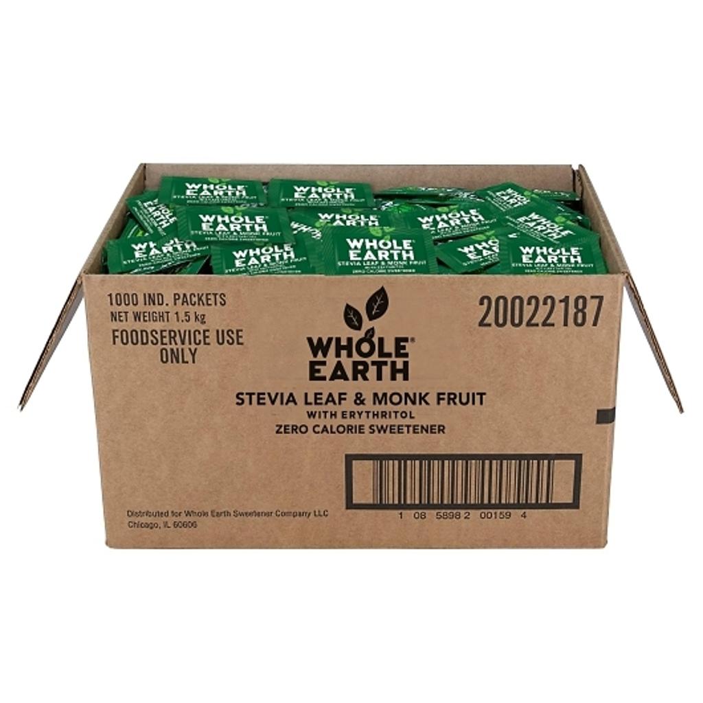 Sugar Substitute, Stevia & Monk Fruit, Packets,1000 - 1 EACH