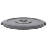 Lids, Trash Can & Ingredient Bin, RW Clean, Plastic, Gray, for 20 Gallon Trash Can & Ingredient Bin,1 - 1 EACH
