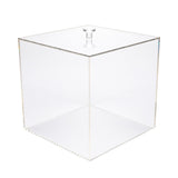 Display Box, Candy, Clear Tek 7.75 Inch, Square, Clear, Acrylic,1 - 1 EACH