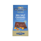 Chocolate Bars, Dark, Sea Salt Caramel-Filled, Square,10 - 4.8 OUNCE
