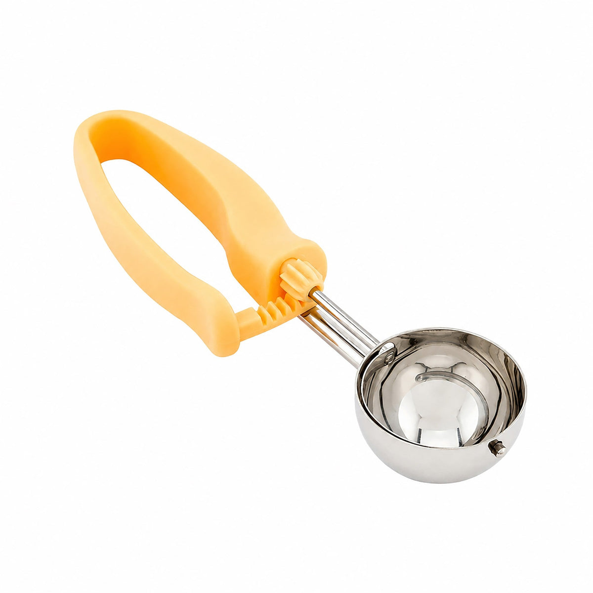Scoop, Portion, #20, Stainless Steel, with Yellow Ambidextrous Handle,1 - 1 EACH