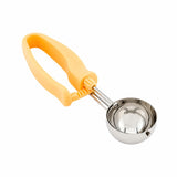 Scoop, Portion, #20, Stainless Steel, with Yellow Ambidextrous Handle,1 - 1 EACH