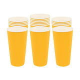 Cups, Hot, 20 Ounce, Paper, Yellow, Ripple Wall,1 - 10 COUNT