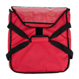 Bag, Pizza Delivery, 16.50 x 18 x 16.50 Inc, Insulated, Red, Holds 2 16-Inch Pizza Boxes,1 - 1 EACH