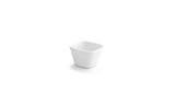 Bowls, Mod, 7 Ounce, 3.5 x 3.5 Inch, White, Square,1 - 12 COUNT