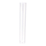 Glasses, 1 Ounce, Plastic, Clear, Delgado Test Tube,1 - 25 COUNT