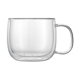 Mugs, Coffee, Forma Professional, 17 Ounce, Double-Wall, Borosilicate, with Handle, 5.50 x 5.50 x 3.75 Inch,2 - 1 COUNT