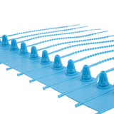 Zip Ties, Tamper-Evident, 7.75 Inch, Blue,1 - 100 COUNT